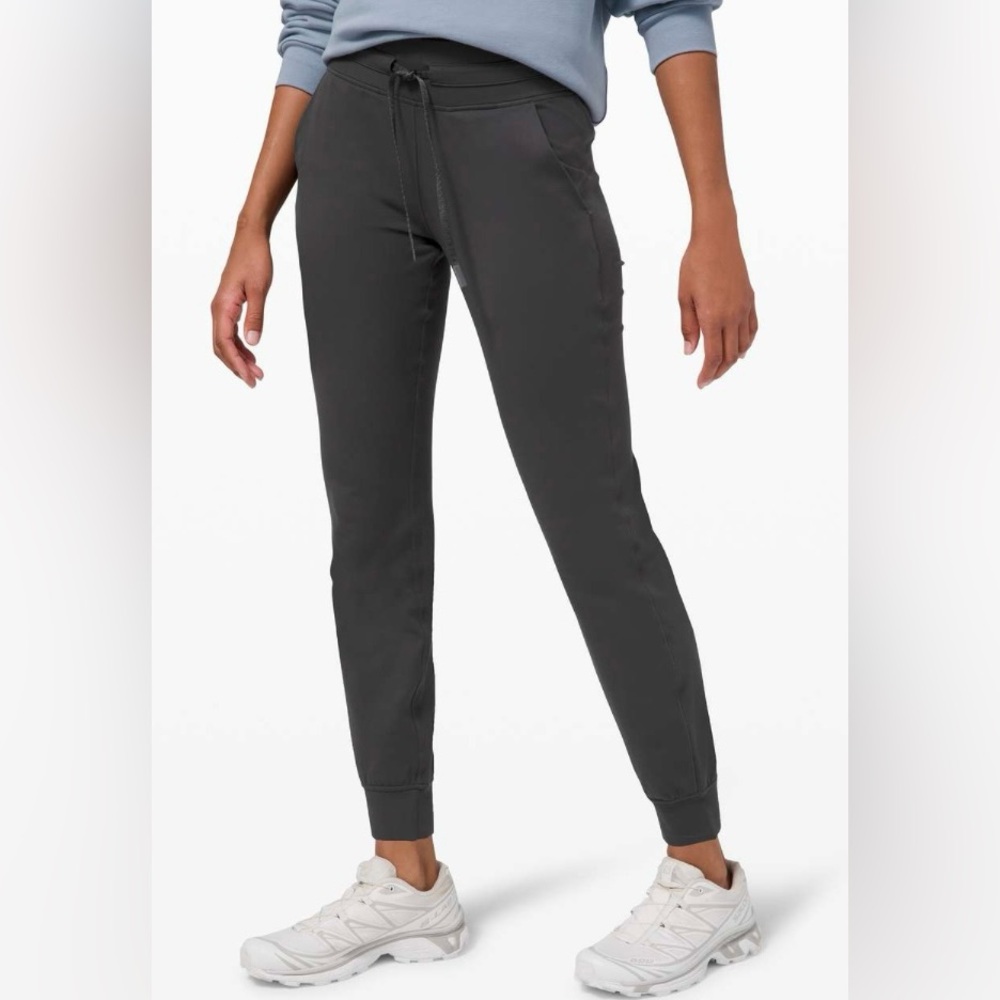 Lululemon Ready To Rulu 7/8 Joggers Graphite Grey Buttery Soft Pockets Size 4